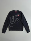 Nike Black Big Logo Crewneck Sweats (M)