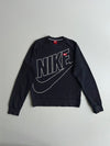 Nike Black Big Logo Crewneck Sweats (M)