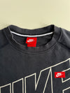 Nike Black Big Logo Crewneck Sweats (M)
