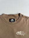 Roots Canada Taupe Brown Beaver Logo (M)