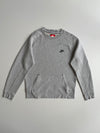 Nike Tech Fleece Grey Heather Crewneck (Kangaroo Pocket) (M)