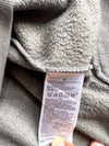 GAP Grey Plaid Arch Logo Pullover Hoodie (L)
