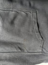 GAP Grey Plaid Arch Logo Pullover Hoodie (L)