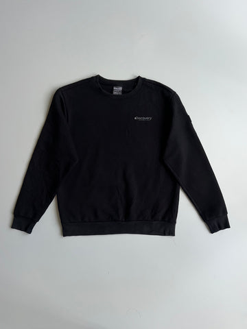 Discovery Expedition Black Logo Crewneck Sweatshirt (S/M)