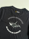 National Geographic Black Logo Tee (XL)