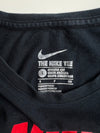 Nike Black Long Sleeve Red Futura Logo (S)