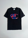 Vintage Champion Black Abstract Big-C Logo (S)
