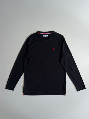 U.S. Polo Assn. Black Long Sleeve Tee – Size L