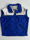 Dainese Eddie Lawson Replica Moto Vest – Blue/White Racing Gilet (XL)