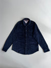 Tommy Hilfiger Corduroy Overshirt – Navy Blue Workwear Shacket (M)