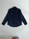 Tommy Hilfiger Corduroy Overshirt – Navy Blue Workwear Shacket (M)