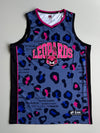 Taoyuan Leopards Basketball Jersey – Leopard Print Mesh (XL)
