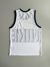 Nike Dri-Fit Big Logo Tank Top – White/Navy, Colorblock (M)
