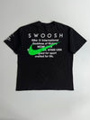 Nike Double Swoosh Graphic T-Shirt – Black, Oversized Fit (2XL)