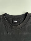 MLB New York Yankees Holographic Logo Tee – Black, Oversized(L)