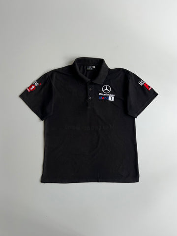 Mercedes-Benz Mobil 1 McLaren F1 Team Polo  Black (L)