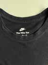 Nike Sportswear Club Black Embroidered Swoosh T-Shirt (L/XL)
