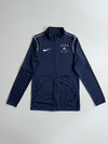 Nike Dri-Fit Navy Blue Zip-Up Track Jacket (S)