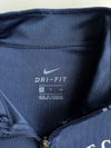 Nike Dri-Fit Navy Blue Zip-Up Track Jacket (S)