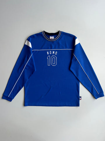 Majestic MLB Nomo #10 Blue Pullover Jersey (XL)