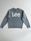 Lee Origin Fit Grey Ribbed Knit Sweater (M)