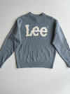 Lee Origin Fit Grey Ribbed Knit Sweater (M)