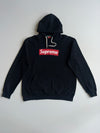 Supreme Black Box Logo Pullover Hoodie (XL)