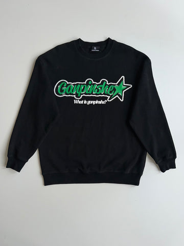 Linshanghui “Ganpinshe” Graphic Crewneck Sweatshirt (M)