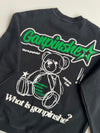 Linshanghui “Ganpinshe” Graphic Crewneck Sweatshirt (M)