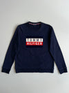 Tommy Hilfiger Flag Logo Crewneck Sweatshirt – Navy (S)