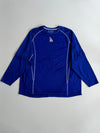 MLB LA Dodgers Embroidered Pullover Crewneck – Royal Blue (3XL)