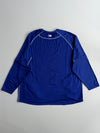MLB LA Dodgers Embroidered Pullover Crewneck – Royal Blue (3XL)