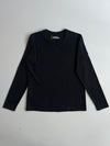 National Geographic Logo Long Sleeve Tee – Black (Small)
