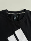 Adidas Big Logo T-Shirt – Black (S)