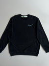 Off-White x Nike Swoosh Print Sweatshirt – Black (L)