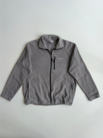 Columbia Interchange Grey Fleece Full-Zip Jacket (L)