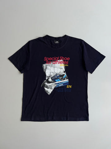 New Balance “Special Shoe for Athletes” 574 Graphic Tee (XL)