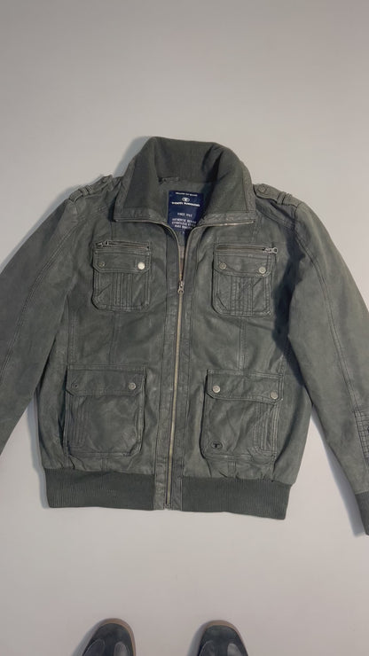 ZSuper Premium Tom Tailor RARE Original Leather Jacket (L)