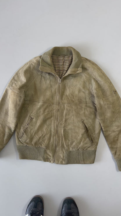 !                                                                                                                                                               Super Premium Original Sued Leather (RARE) (L)