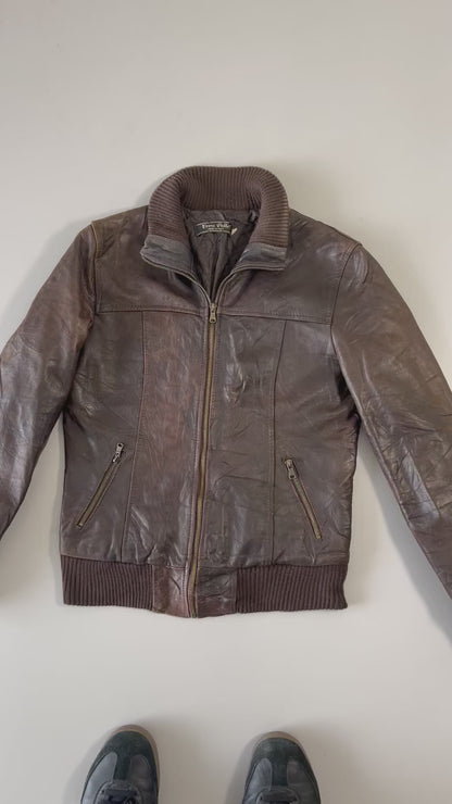 ZVera Pelle Made in Italy Original Leather Jacket (XS)