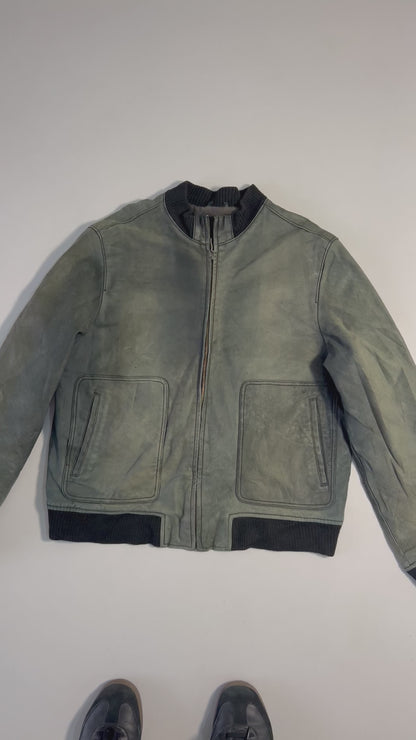 ZSuper Premium Original RARE Leather Jacket (L)