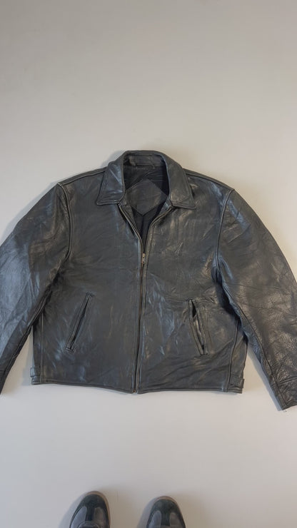 ZSuper Premium Original pure Leather Jacket (Ultra Premium Leather) (L/XL)