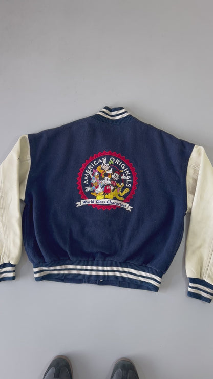 !                                                                                                                                                                                    (RARE) Vintage Walt Disney Studios Editions Jacket Originals Leather (M/L)