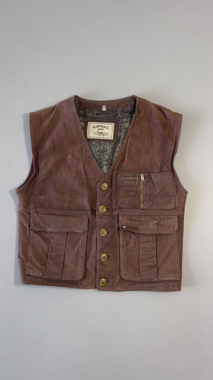 ZCamel Original Utility Leather Jacket (RARE) (M/L)