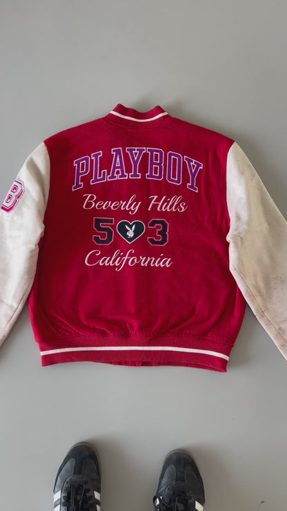 ZOriginal Playboy Varsity Jacket (S/M)