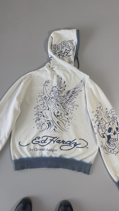 ZED-HARDY x Christian Audigier Original Jacket (SUPER RARE FIND) (L/XL)