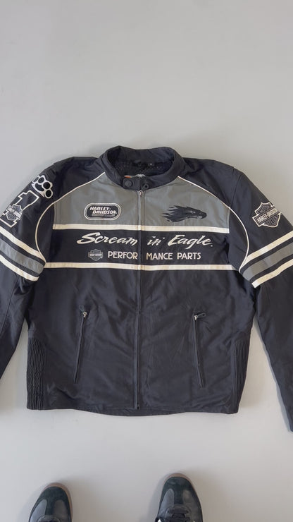 ZHarley davidson Screaming Eagle Original (RARE) Jacket SUPER PREMIUM (L/XL)