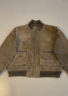 ZUltra Premium Original Pure Sued Leather Jacket (DETACHABLE ARMS) (XL)