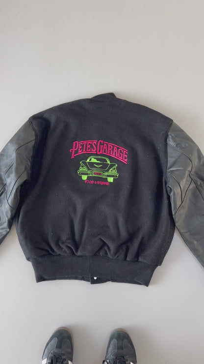 ZSuper Premium Varsity Jacket Original Leather  (RARE) (XL/2XL)