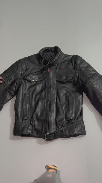 ZDetachable  Arms  (VERY RARE) Original Leather   Jacket (S/M)